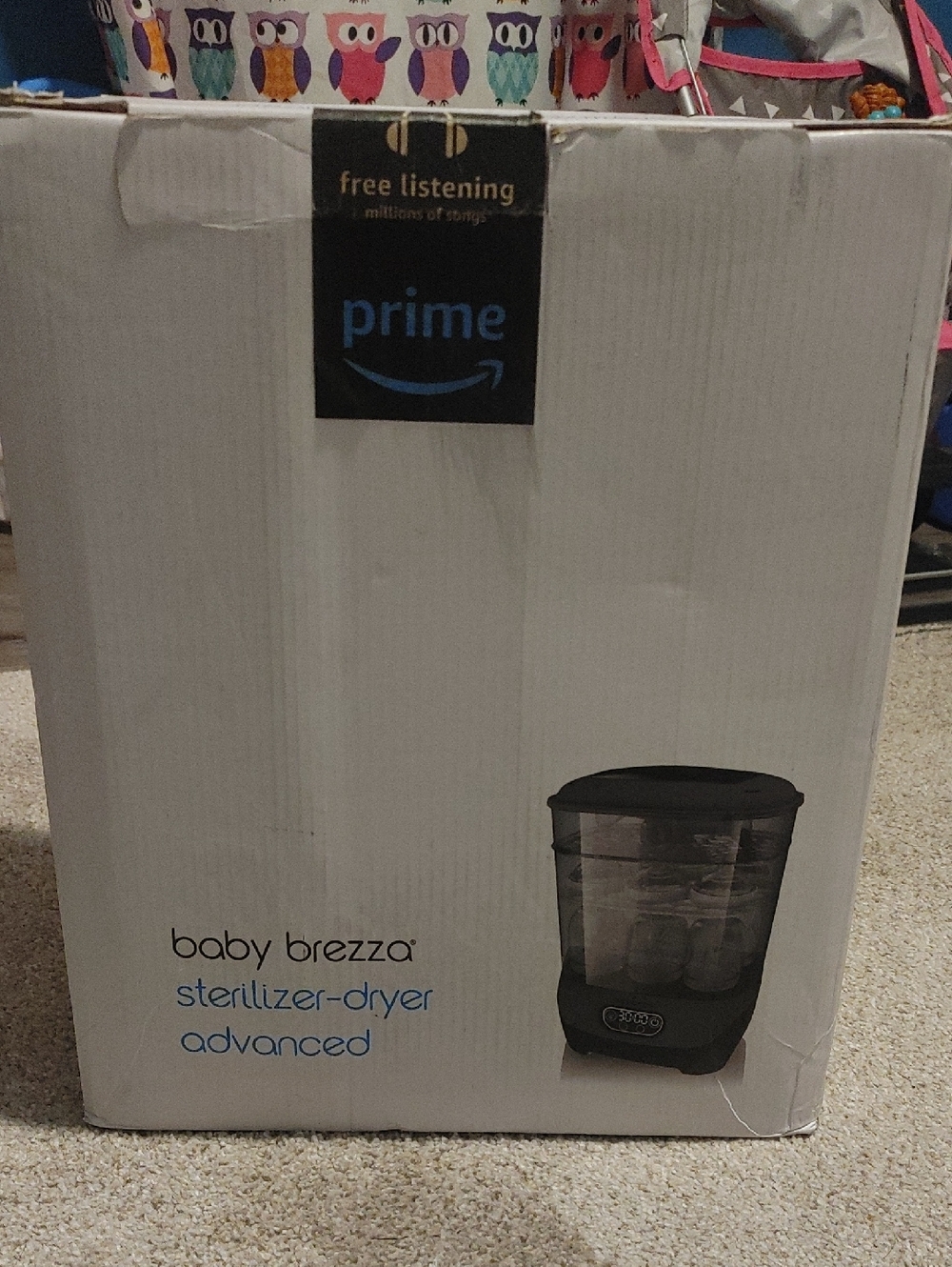 baby brezza Sterilizer-Dryer Advanced in Black